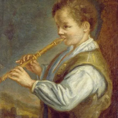 the flautist alexis grimou 1678 1733 after