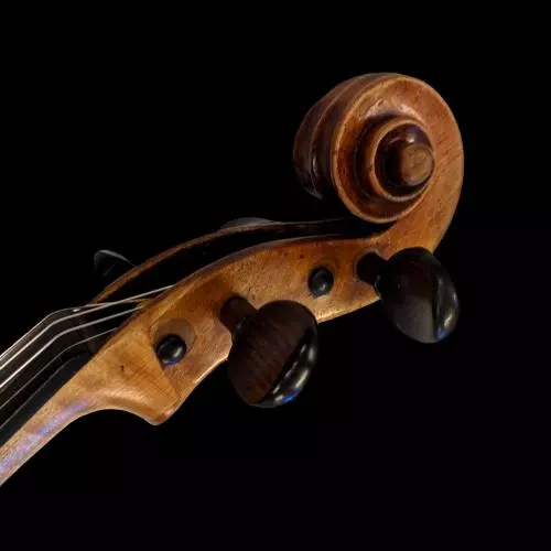 scroll 1820 lorenzo ventapane violin