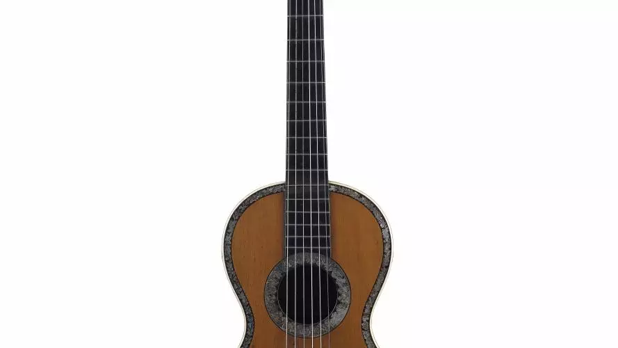 mid 19th century guitar
