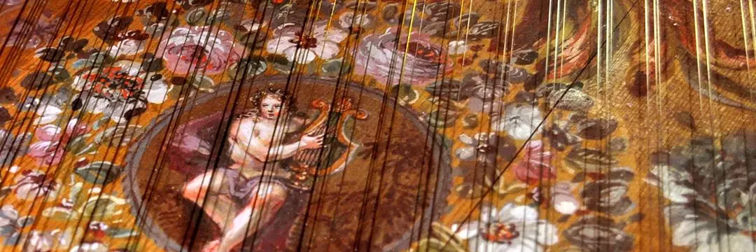Joseph Tisseran harpsichord c.1700, Bate Collection Oxford